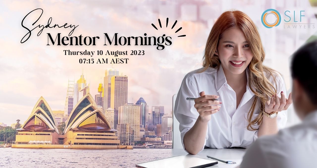 Sydney Mentor Morning 10/08/2023