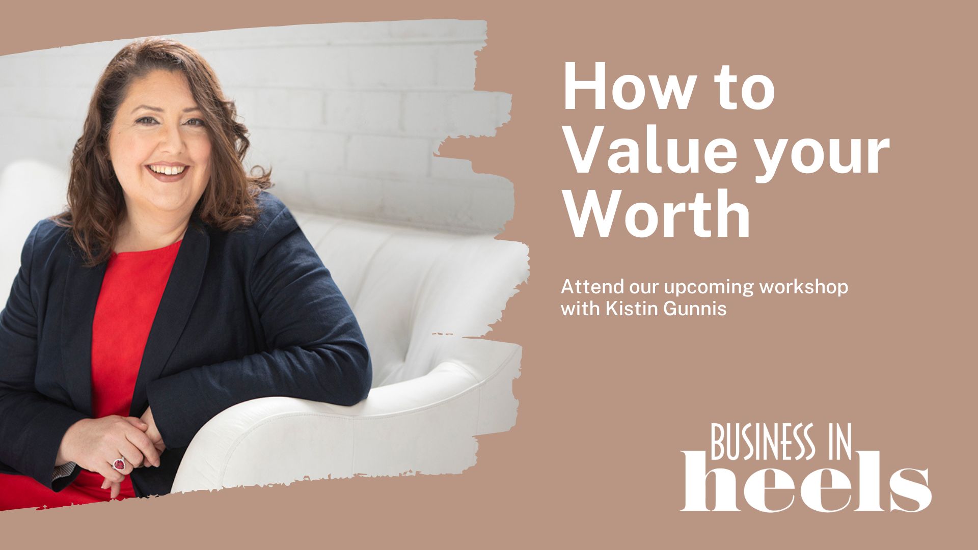 How to value your worth workshop tile
