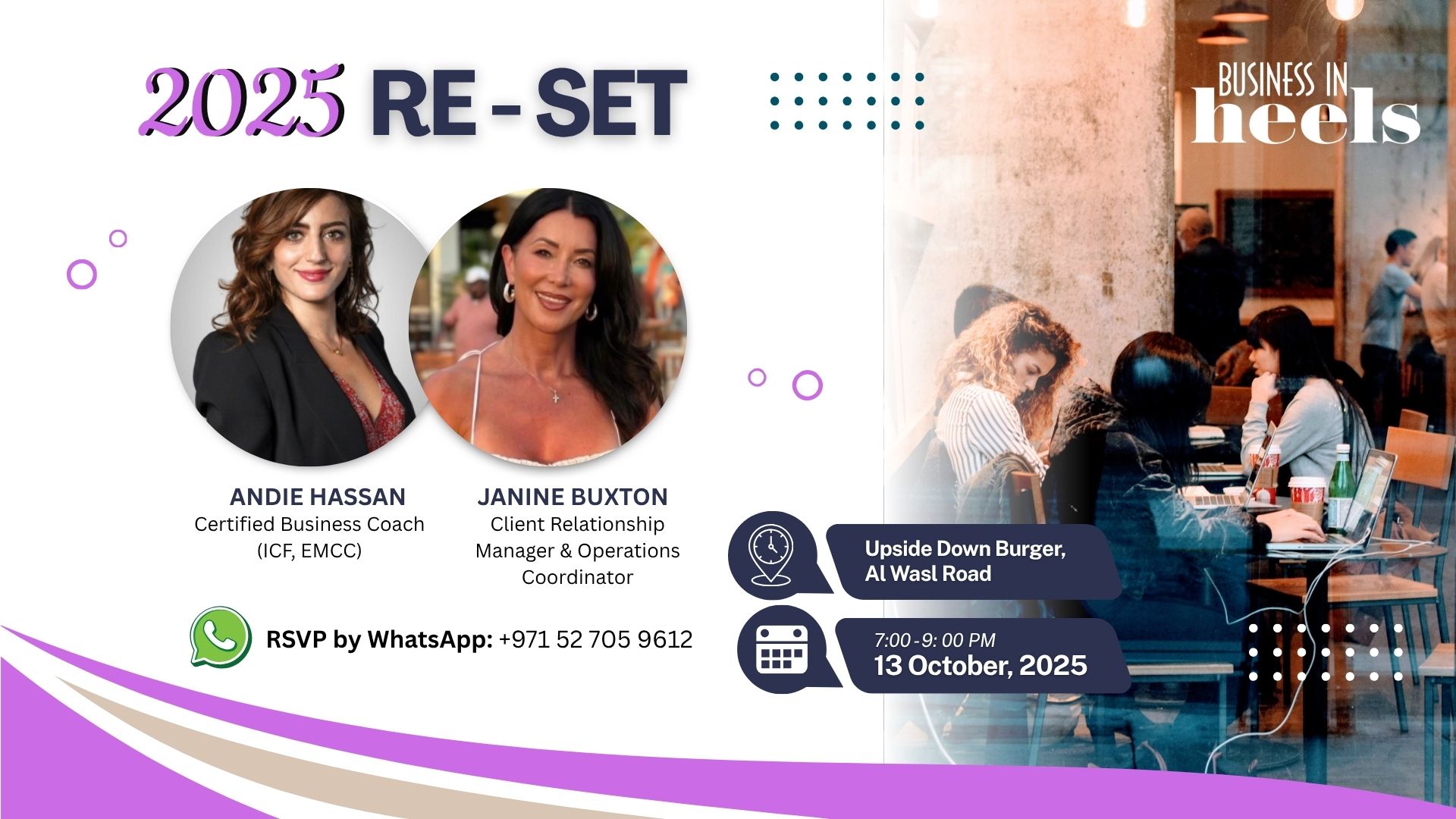 Dubai reset 2025 event 13/10/2025